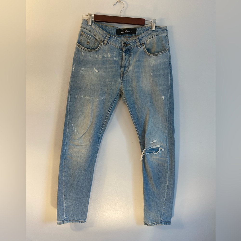 John Richmond distressed skinny fit jeans 👖 🤑 Size 31